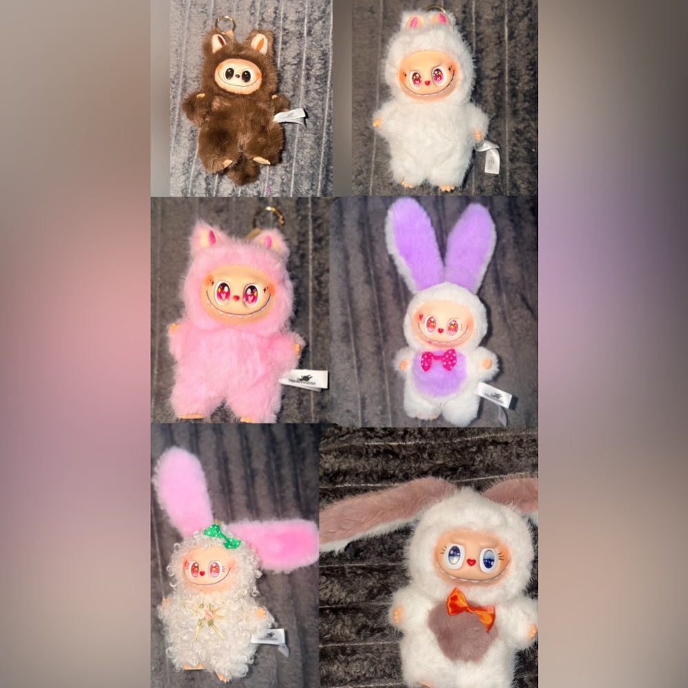 17cm The Monsters Pendant Bundle - La bubu